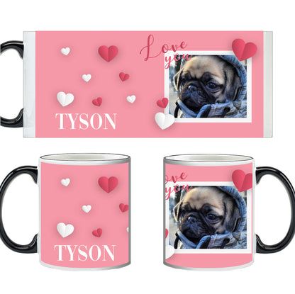 Custom Color Changing Magic Mug - Love Edition