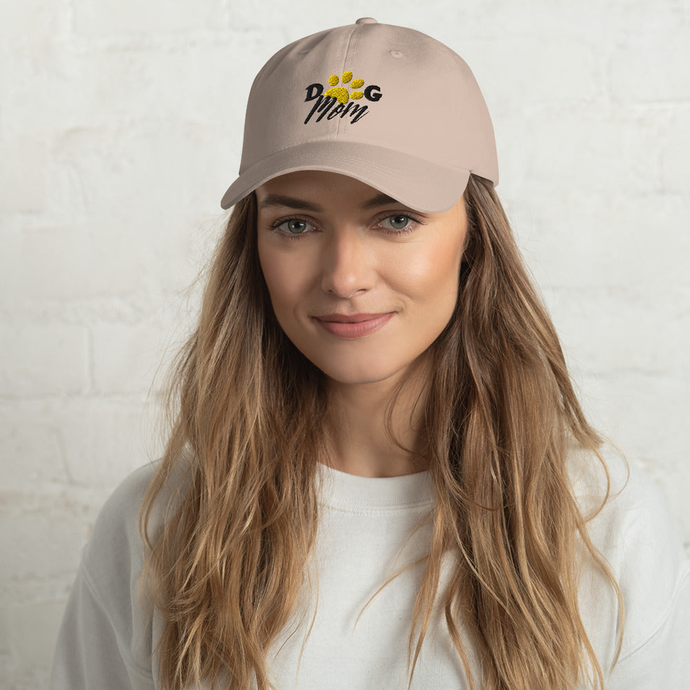 Dog Mom Embroidered Dad hat