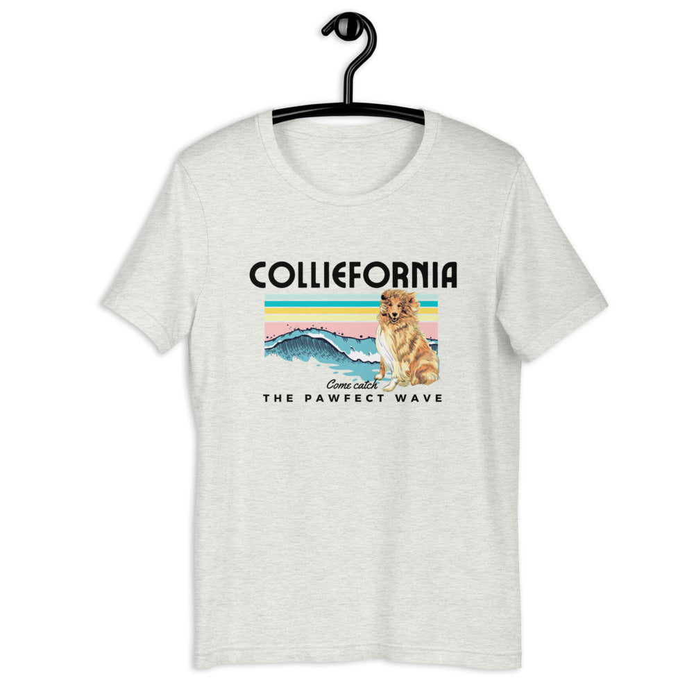 Colliefornia Short-Sleeve Unisex T-Shirt