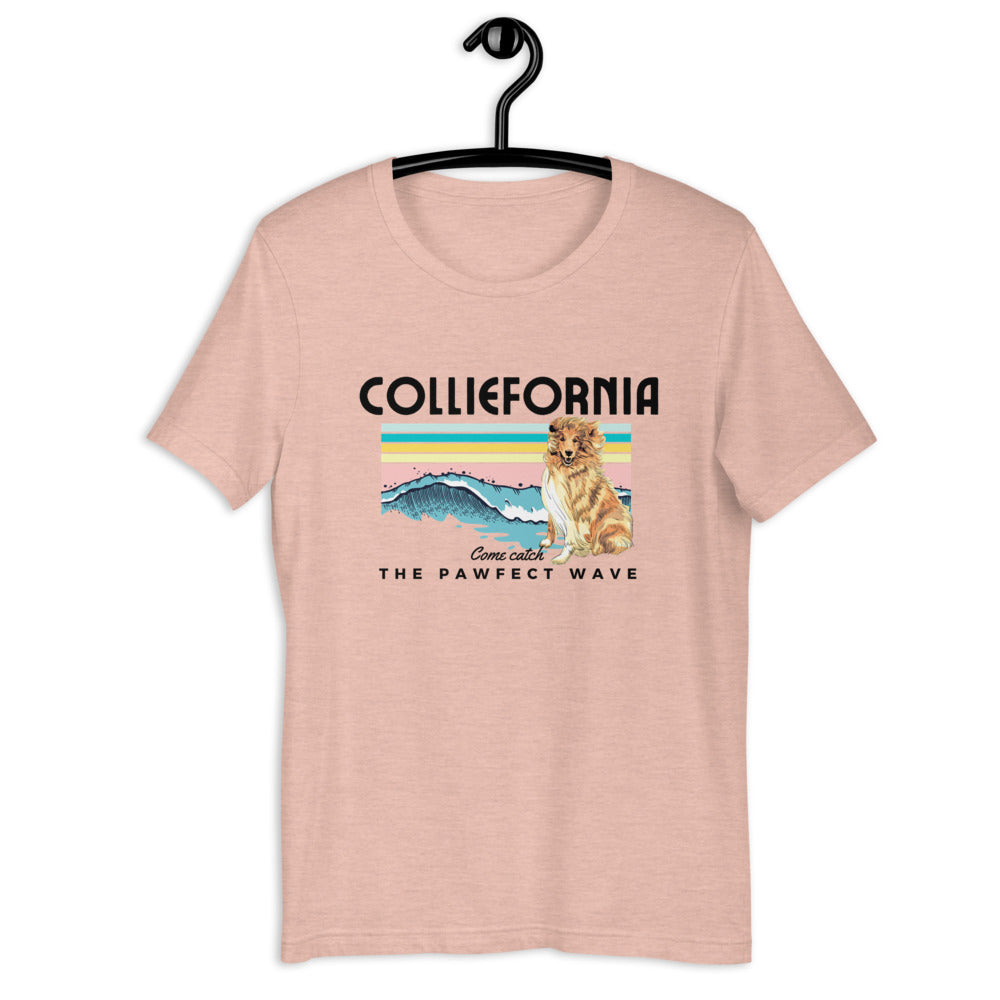 Colliefornia Short-Sleeve Unisex T-Shirt